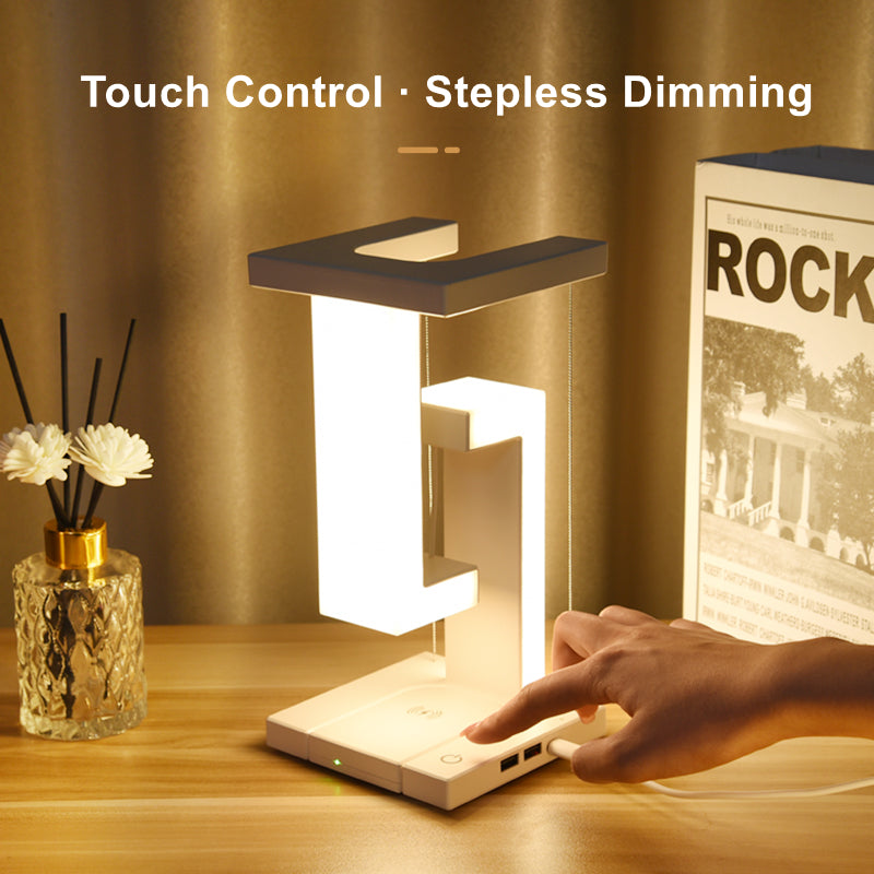 Floating Balance Lamp with Wireless Charging