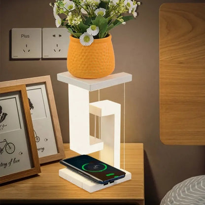 Floating Balance Lamp with Wireless Charging
