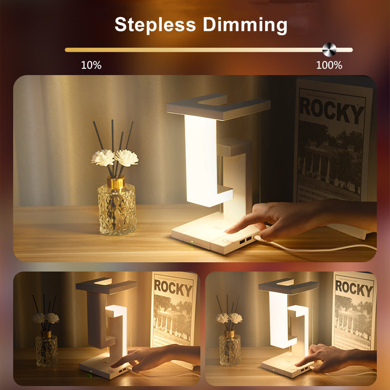 Floating Balance Lamp with Wireless Charging